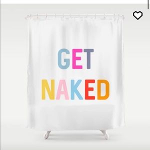BRAND NEW ‘GET NAKED’ shower curtain